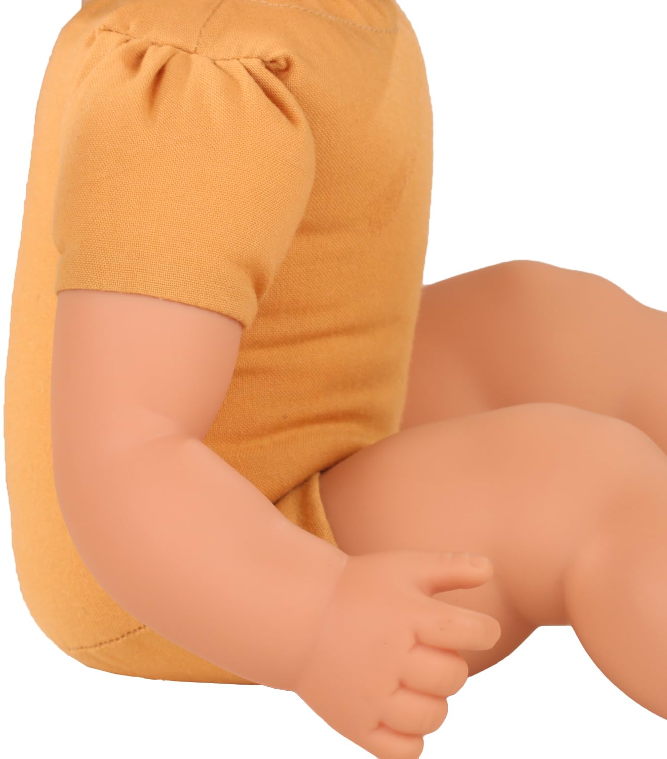 Götz 2527121 Maxy Muffin Schmetterling Puppe 42 cm Blaue Schlafaugen | 9-tlg, Babypuppe, blonde Haare, Weichkörper, für Kinder ab 3 Jahren, frisierbar, waschbares Haar, mit Schnuller und Bürste