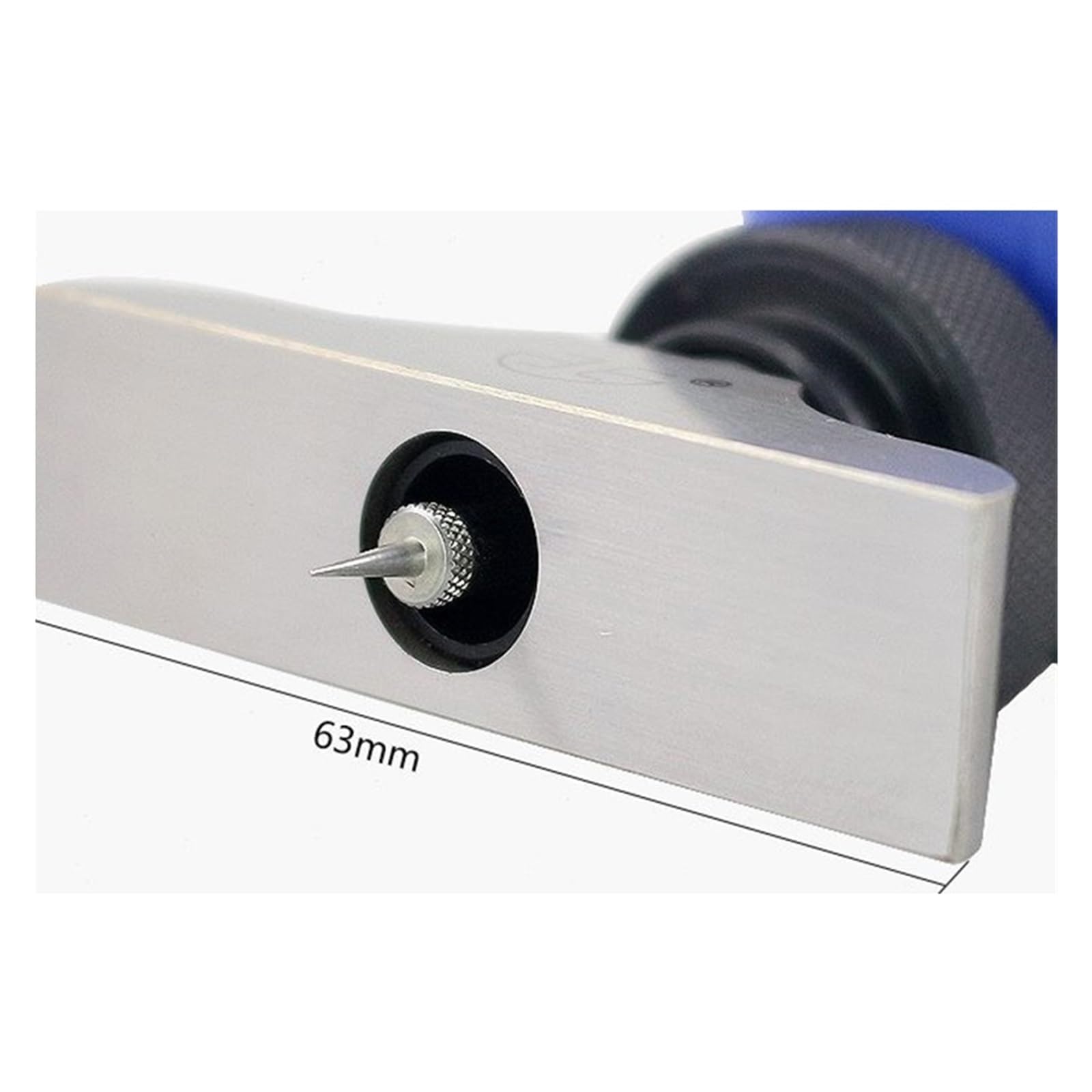 Mikrometr, cyfrowy miernik głębokości 12,7 mm/25,4 mm, elektroniczny miernik głębokości, miernik głębokości mikrometru 0-30 mm, sonda z okrągłą końcówką, 0-25,4 mm-1