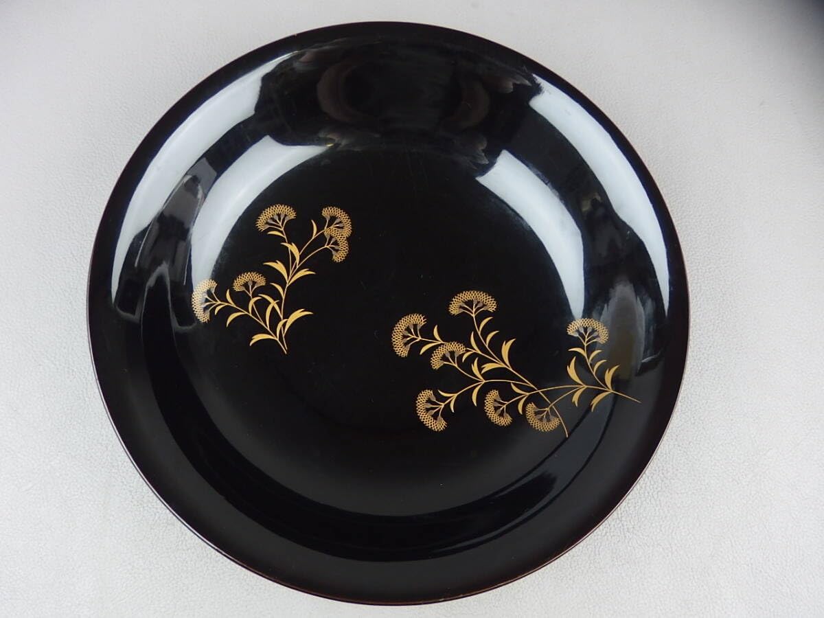 茶道具　華中亭道八製　染付　花草漢詩文　菓子器　鉢　共箱　C　7100 茶道具 華中亭道八製 染付 花草漢詩文 菓子器 鉢 共箱 C 7100