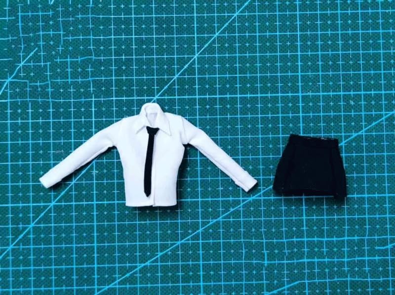 1/6 Scale Female Soldier Overalls & Vest – Doll Clothing Set For 12'' Action Figures (Outfit Only)