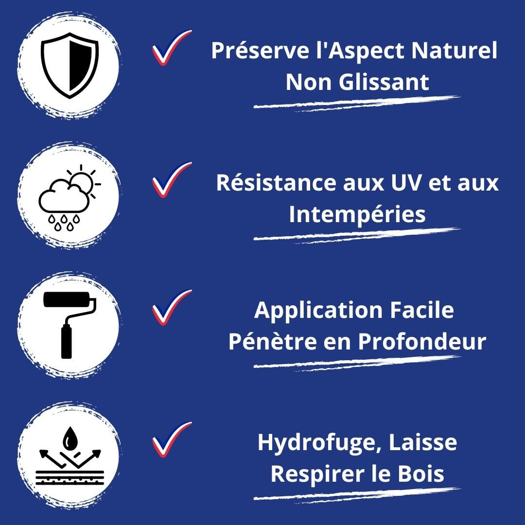 Huile Teck - Codeve Bois - 5L - Intérieur/extérieur - Incolore Pour La Protection D'un Meuble De Jardin, Sol Ou Terrasse Teck.