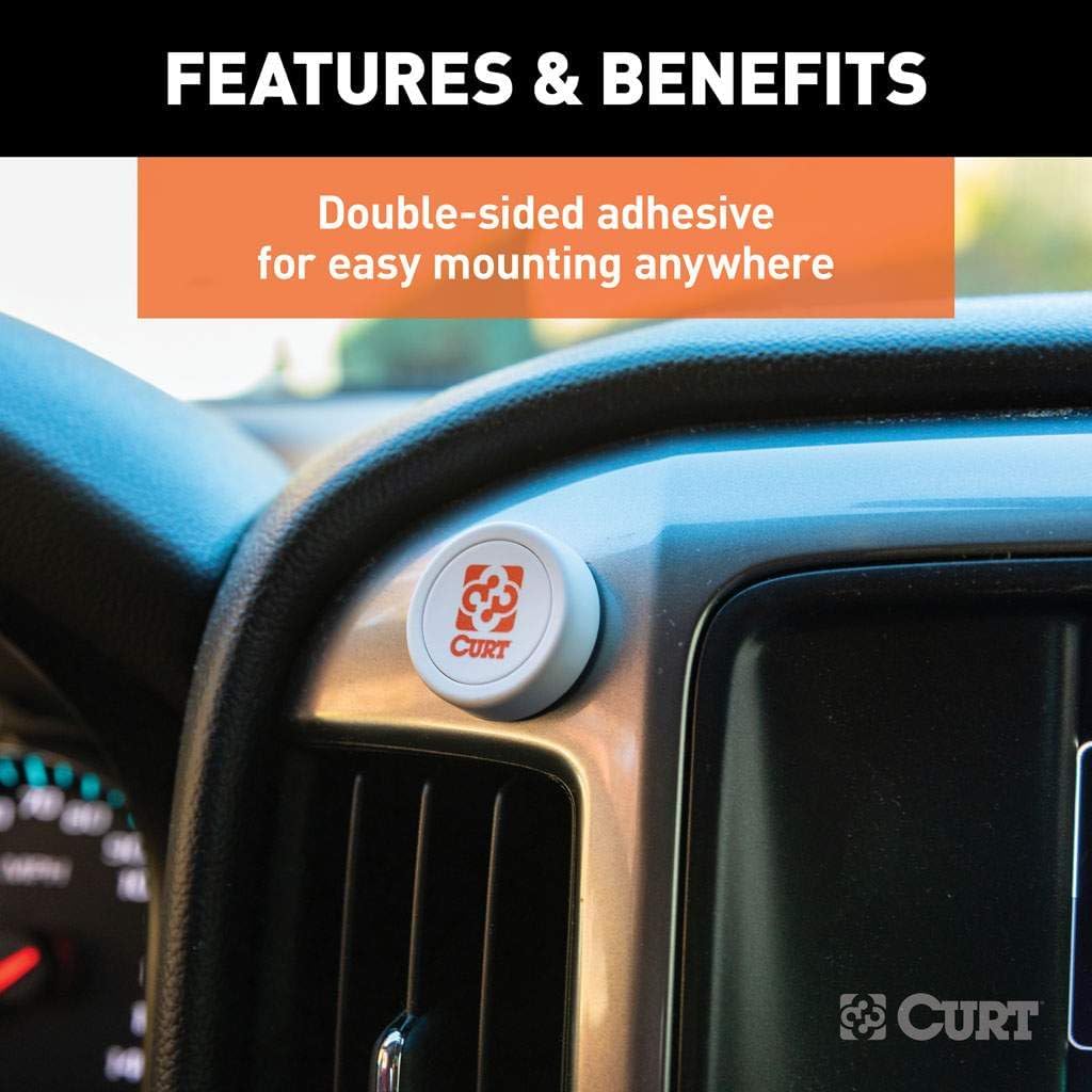 CURT 51181 Echo Kit - Echo Mobile Trailer Brake Controller with Bluetooth® & Manual Override Button