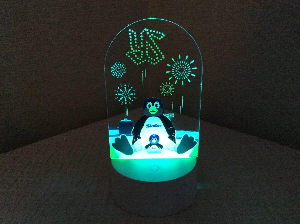 東京ヤクルトスワローズ　LEDライト つば九郎 Amazon.co.jp: 東京ヤクルトスワローズ つば九郎ライトアップキー