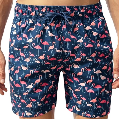 Image of Kanu Surf Men's Big Viper Extended Size Stripe Swim Trunk