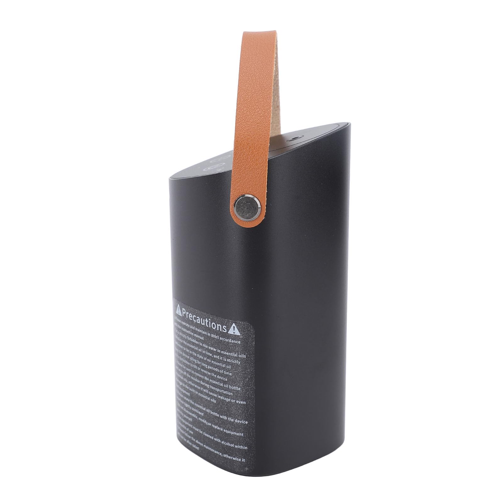 Wasserloser Diffusor für ätherische Öle, Aluminium, leise, tragbar, Auto-Duftdiffusor, Aromatherapie-Maschine mit Timer für Schlafzimmer, Büro