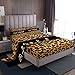 Get Naked King Size BedÂ SheetsÂ Set Boys Girls Leopard Print Sheet Set For Kids Women Men Ultra Soft Cheetah SheetsÂ withÂ DeepÂ PocketÂ FittedÂ Sheet Safari Wild Animals Brown Black BeddingÂ Set Room Decor