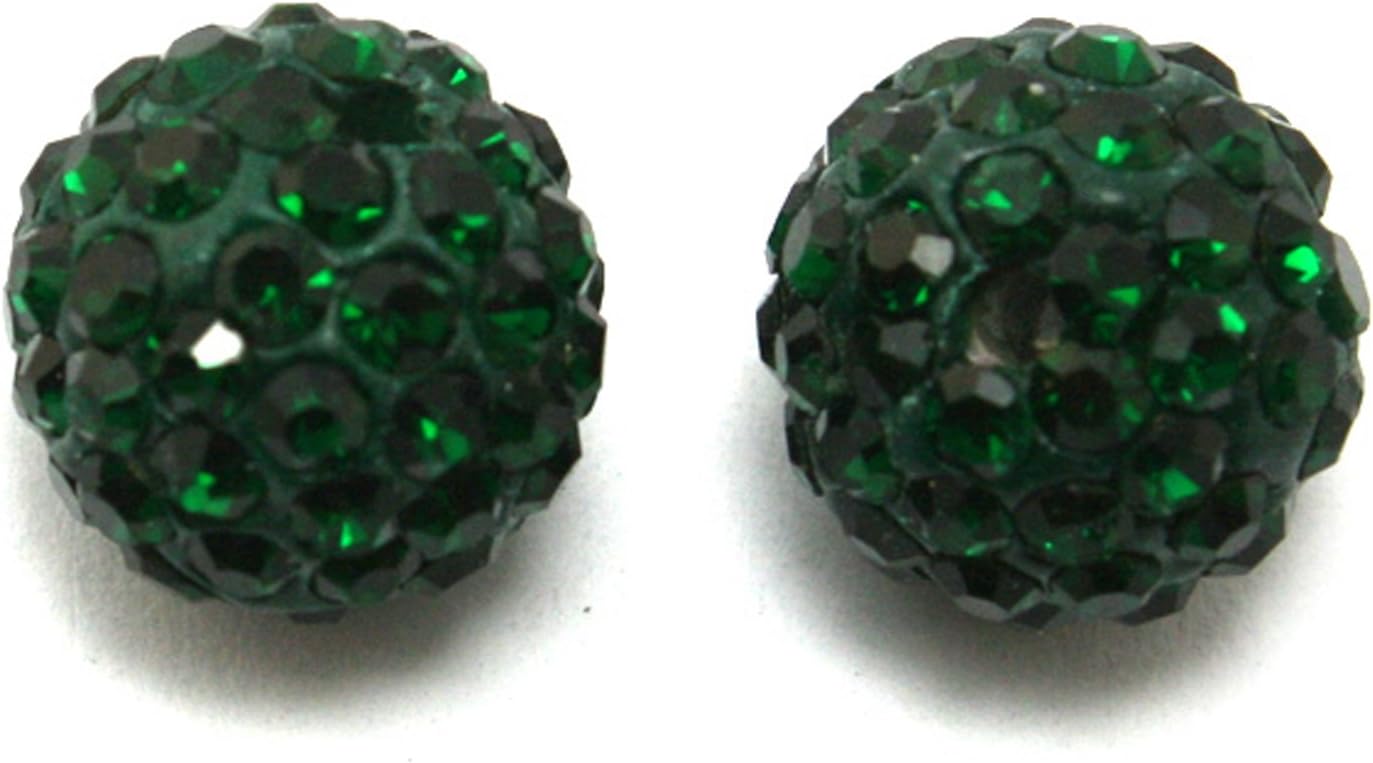 10MM Disco Balls Clay Beads Czech Crystal Shamballa Pave Premium Quality - Image 2