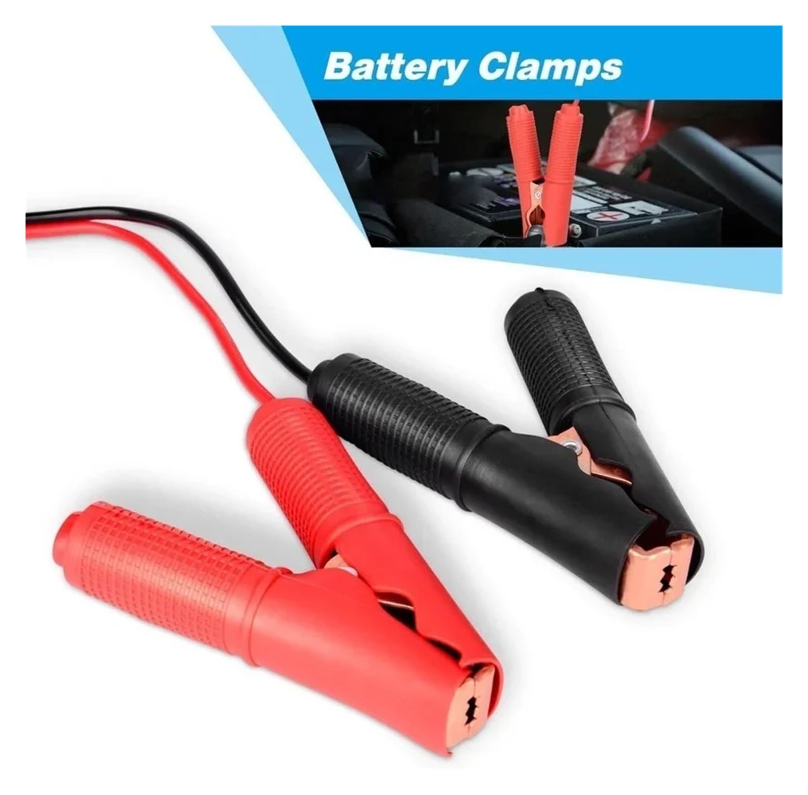 Klips bezpiecznikowy 30 A 12 V 24 V adapter szybkiego zwalniania przedłużający kabel ładowania do akumulatora samochodowego motocykla (60 cm)