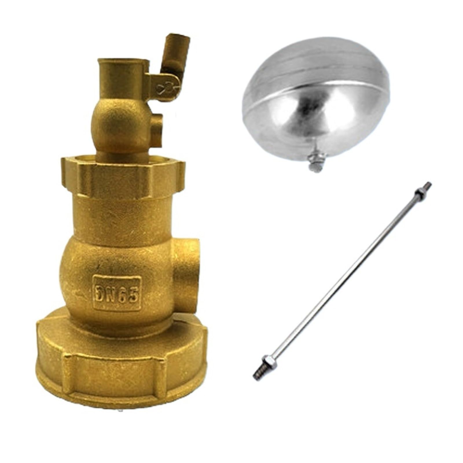 Zawór kulowy hydrauliczny pływakowy DN25/DN32/DN40/DN50/DN65/DN80 Korpus mosiężny żeński Zawór pływakowy typu mały otwór(DN50)