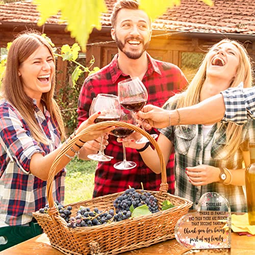 Gift For Friend Friendship Gift For Woman Birthday Gifts For Friend Going Away Gifts Plaque For Coworker Woman Retirement Gifts Acrylic Heart For Friendship Keepsake Decor (Heart) #TOP3