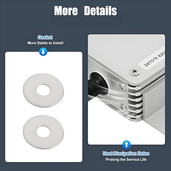Grid Tie Micro Inverter, Waterproof Self-Cooling Inverters,Smart WiFi APP Control,Aluminum Alloy,120/230V,for Solar Panel 1800W
