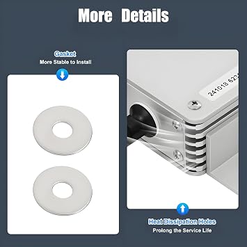 Grid Tie Micro Inverter, Waterproof Self-Cooling Inverters,Smart WiFi APP Control,Aluminum Alloy,120/230V,for Solar Panel 1800W