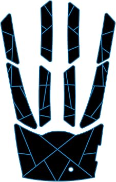 HZshark Customized Traction Mats for Yamaha 2005 VX110 Deluxe, Marine Carpet EVA Foam Sheet for Motorboat, Non-Slip Boat Flooring, DIY Boat Carpet Sheet for Yamaha VX 2005-2009 with Various Design