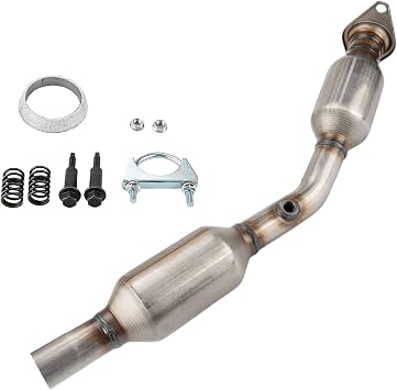 Catalytic Converter 40407 Stainless Steel Catalytic Converter Fit for 03-06 Vibe Base 1.8L,2007-2008 Vibe,2003-2006 Matrix Base, XR 1.8L,2007-2008 Matrix,High Flow Catalytic ConverterEPA Compliant