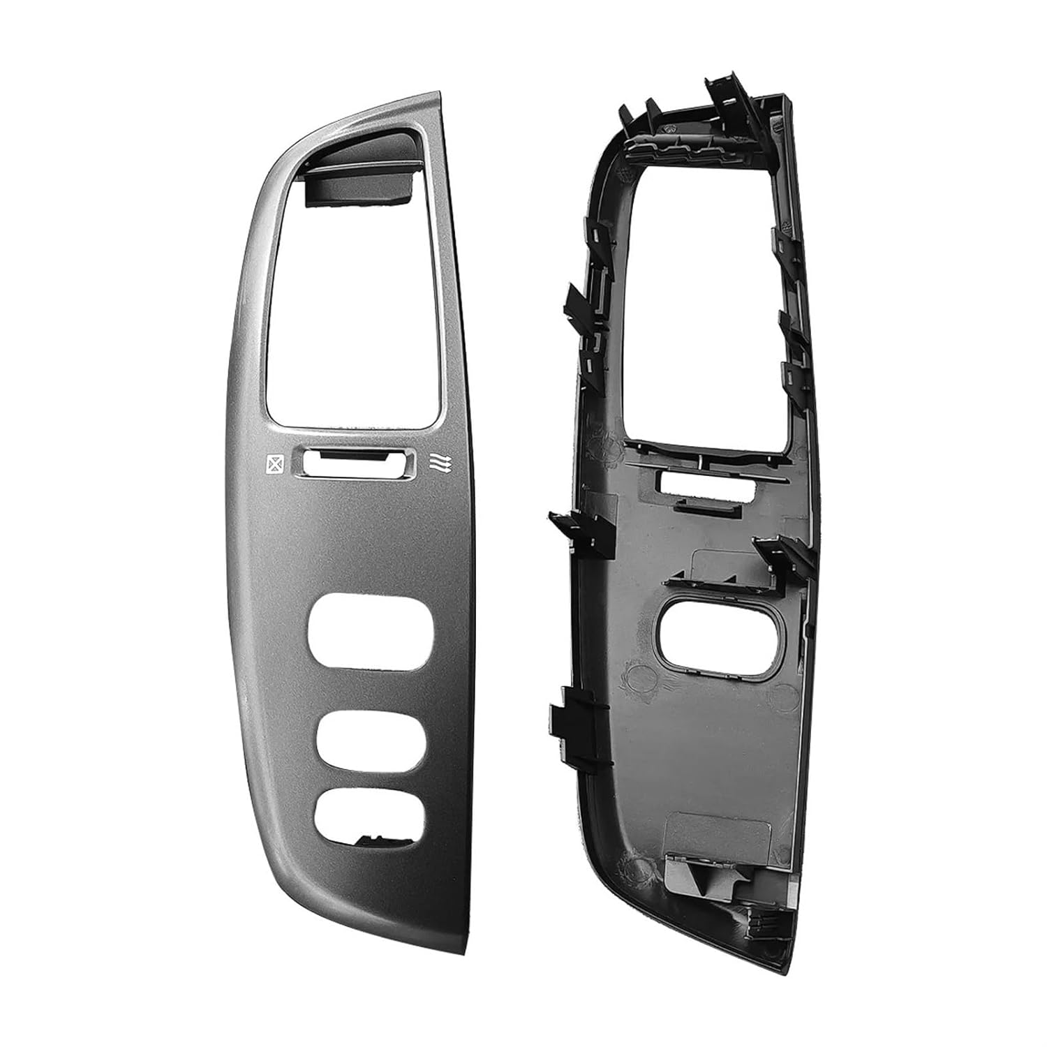Auto Car Interior Air Vent Outlet Dashboard Air Vent Panel Compatible for Toyota Land Cruiser 100 LC100 FJ100 Ujz100 1997-2007(Outlet Only)