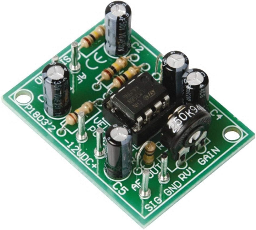 K1803-VP Universal Mono Pre-Amplifier Kit, Developed As Pre-Module for A Number of Audio Applications