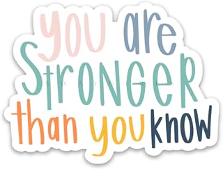 Swaygirls cute fridge magnets | You are stronger than you know refrigerator magnet | Inspirational quotes | Be nice.