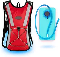 Mochila de Hidratação para Bike e Ciclismo – Bolsa Impermeável 8 Litros com Reservatório – Leve, Compacta, Esportiva – Corrida, Trilha, MTB e Esportes Outdoor