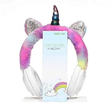 Prezzie Villa Unicorn Wired On Ear Headphone with Mic