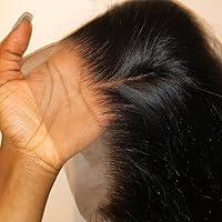 Vista 7 de Barato 5X5 recto HD transparente cierre de encaje pre arrancado con pelo de bebé cierre de cabello humano 100% sin procesar brasileño virgen Cabello