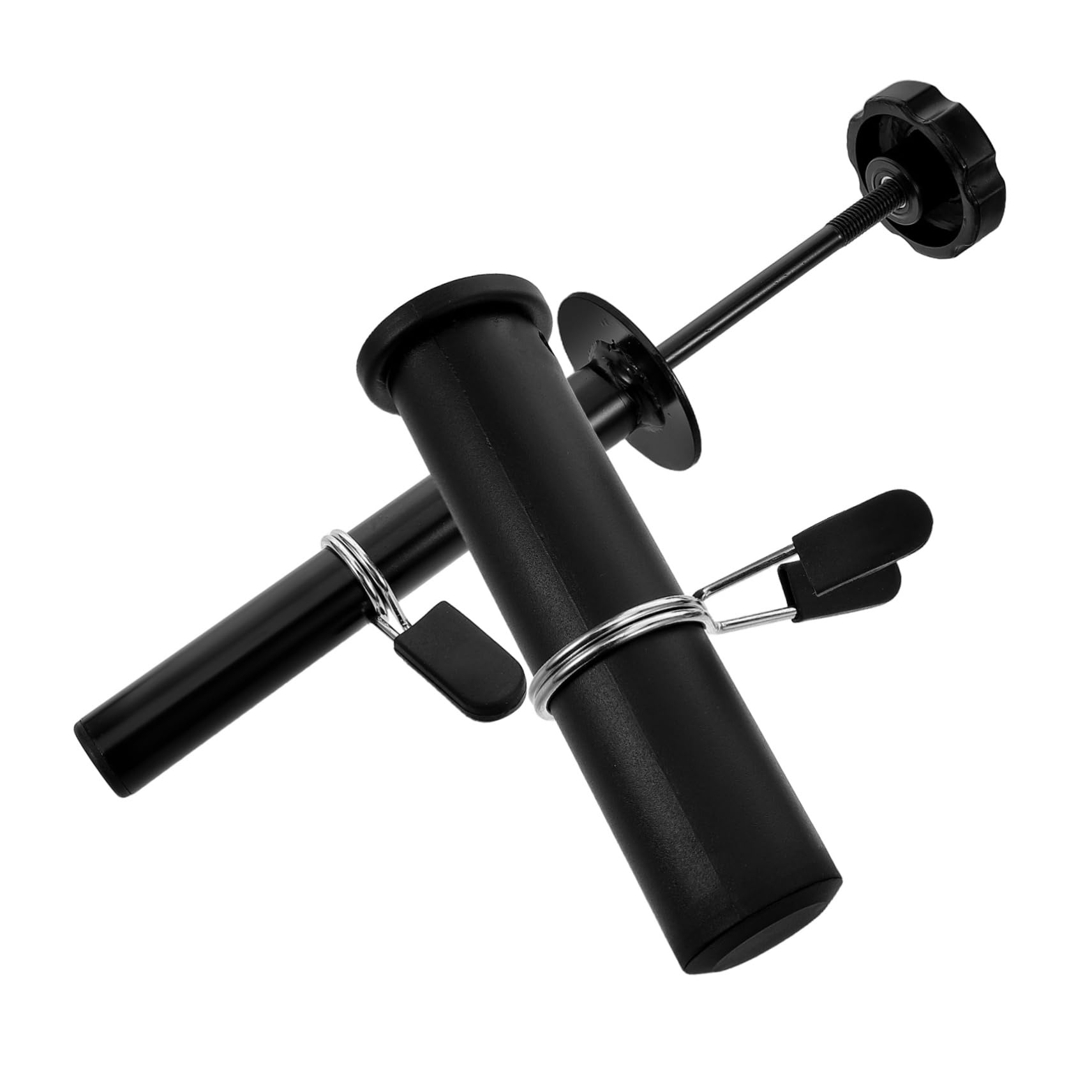 Toyvian Pasador de para Pesas de Adaptador para Barra de Gimnasio Mecanismo de Bloqueo Rápido Estabilidad Compacto y Compatible para Entrenamiento Fitness