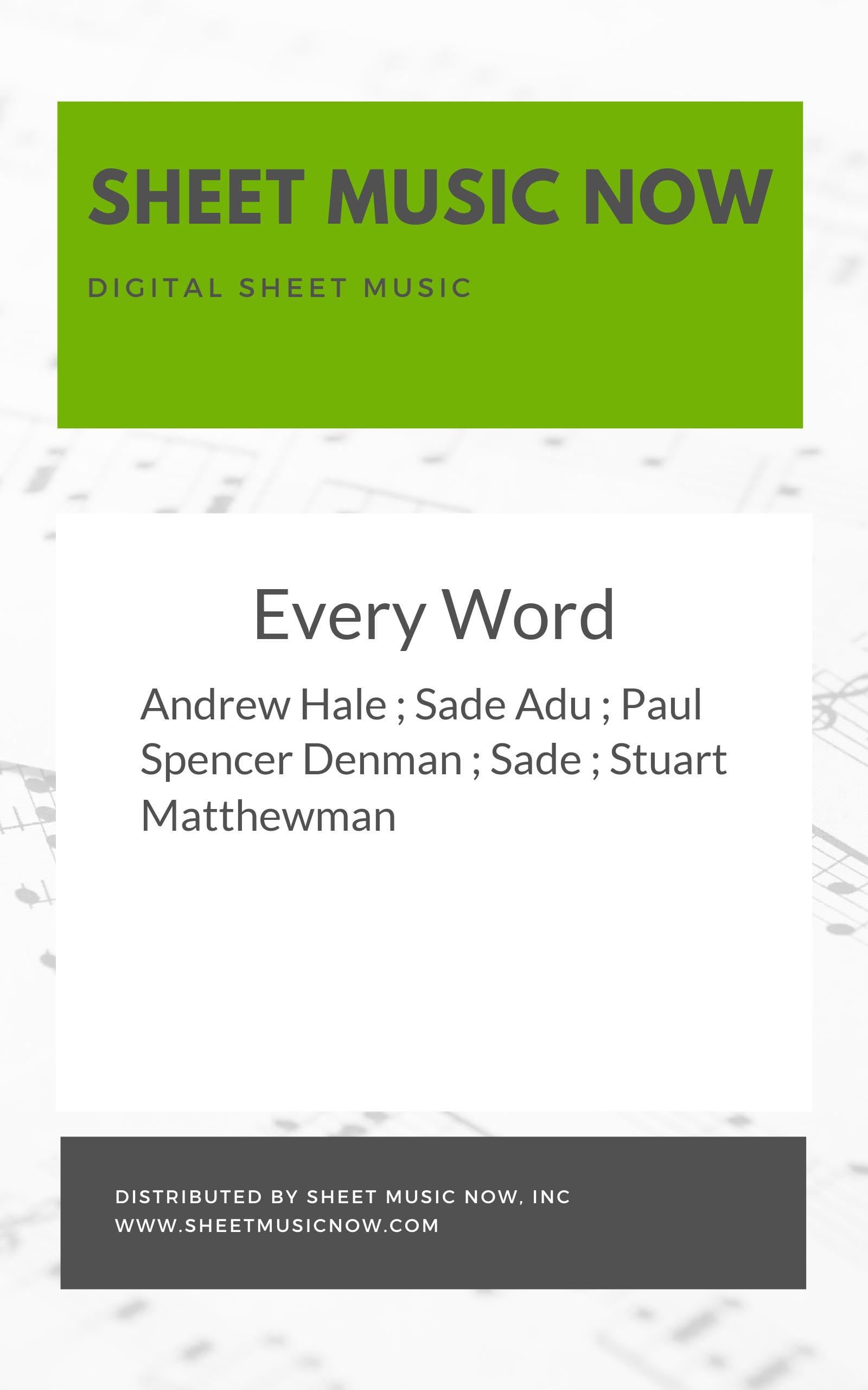 Every Word