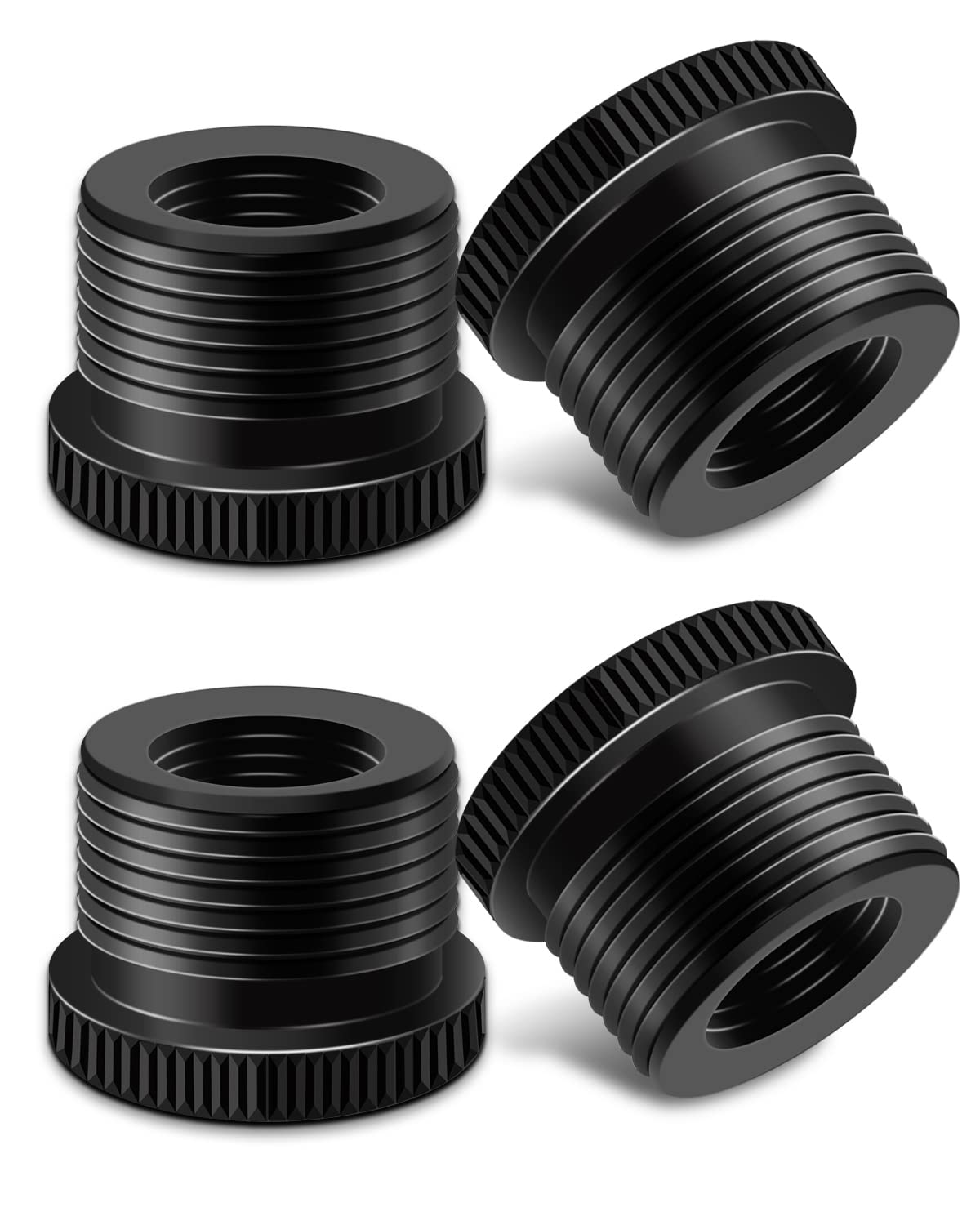 Buy Mic Stand Screw Adapter 4 Pcs, 5/8" Male to 3/8" Female Mic Screw