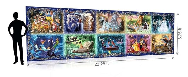 Foto 5 de 8 de Ravensburger - Puzzle 40320 Piezas Disney Momentos Memorables, Adultos 680x192 cm