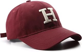 Baseball Cap Baseball Cap for Women and Men Cotton Soft Top Hats Letter H Summer Sun Caps Casual Snapback Hat Unisex Gorras O