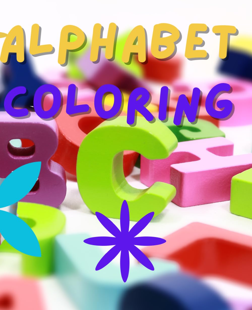 alphabet coloring book learning