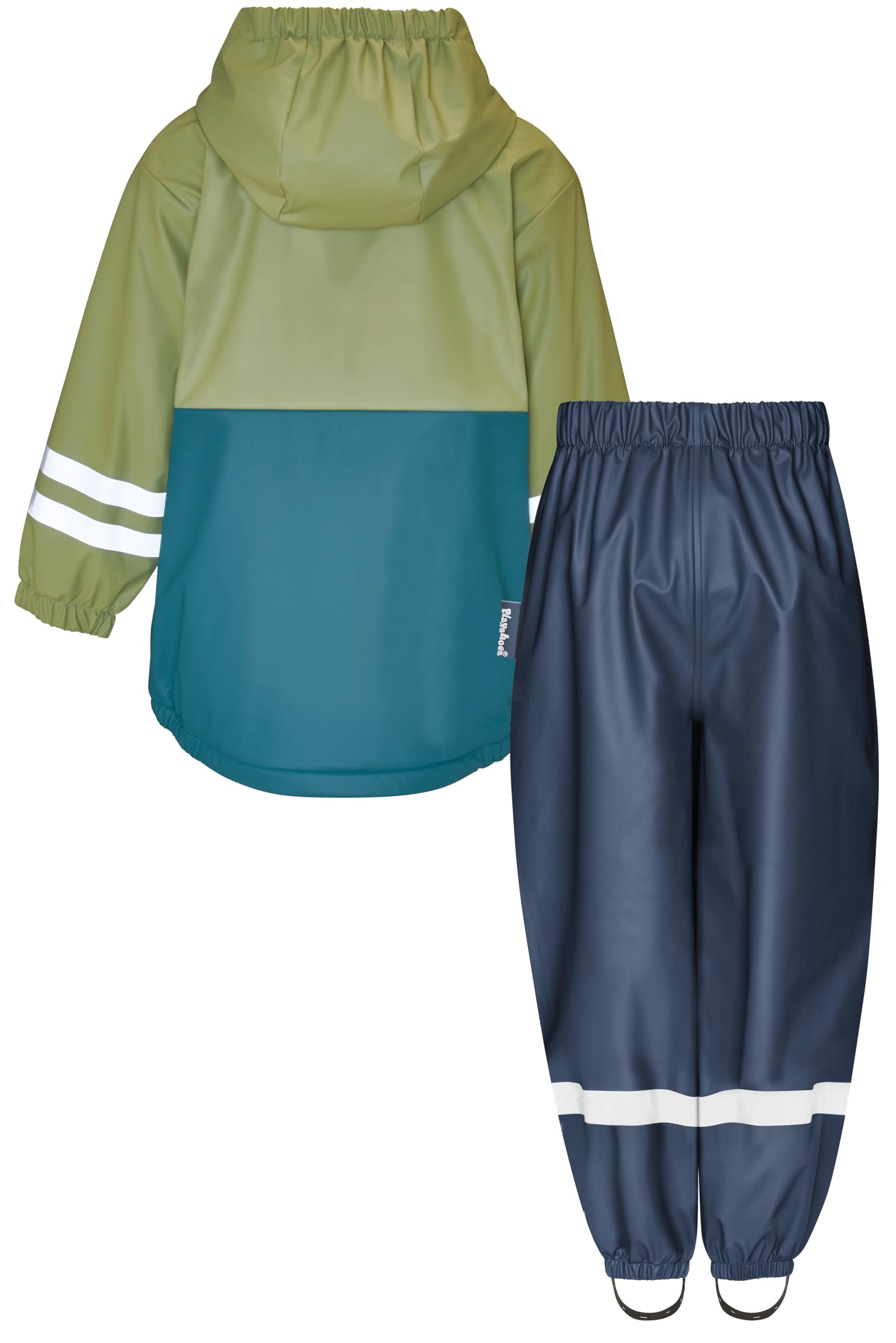 Playshoes Zweiteiliger Regenanzug Fleece-Futter, Gefütterter Matschanzug – Ansicht 2
