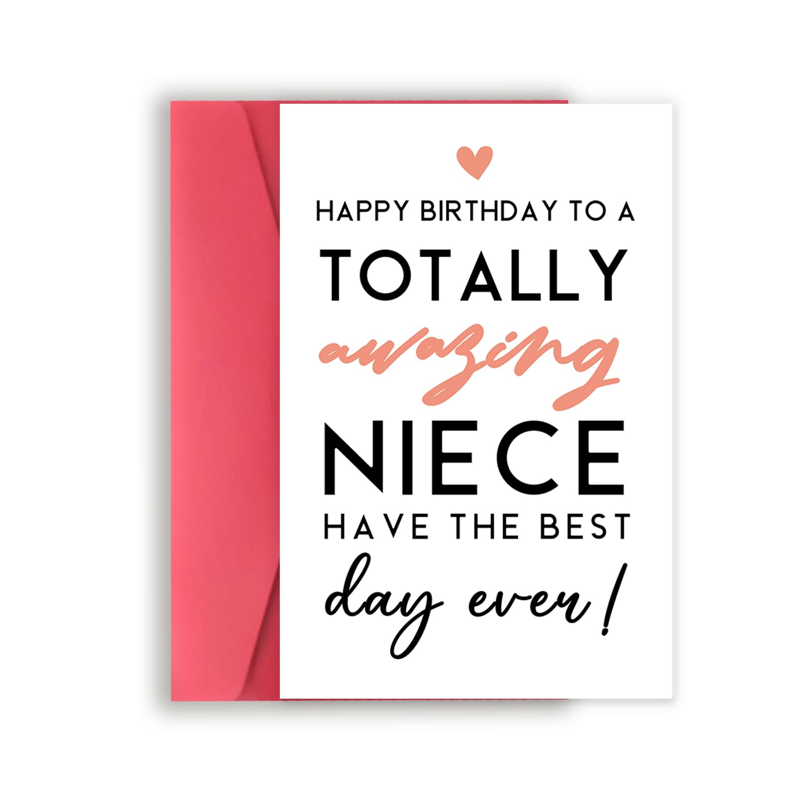 Funny Niece Birthday Card, Happy Birthday Niece Card