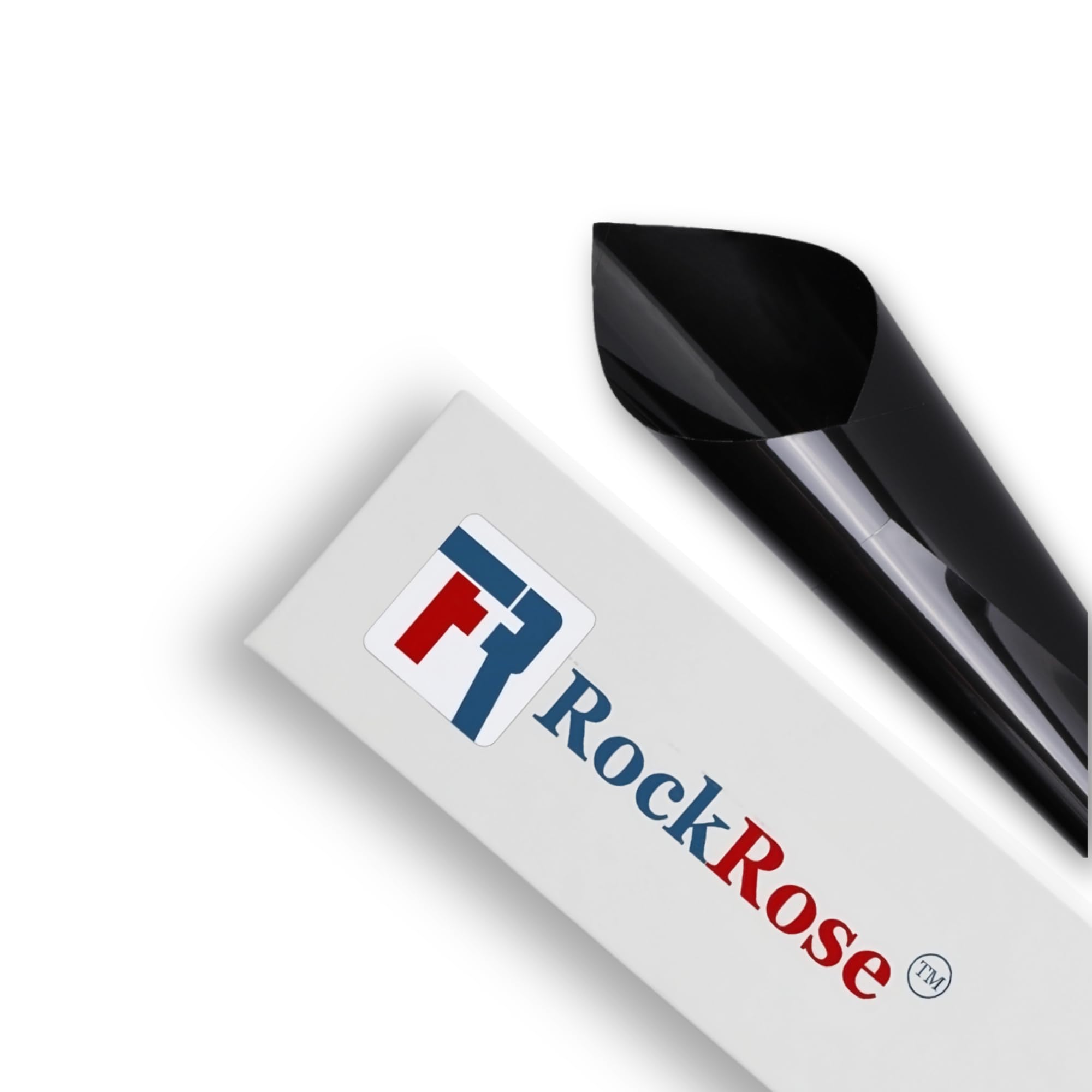 Rockrose Professional Blackout Home Window Tint Film - Sun Blocking Privacy Cover for Home Offices - Room Darkening Sun Light Blocker – Total Blackout