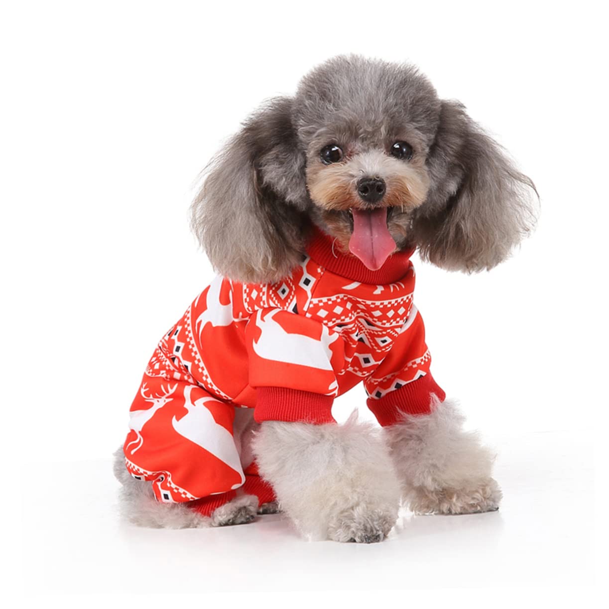 Housoutil 3 Pièces Pulls pour Chiens De Petite Taille Panier De Basket Oiseau Pull pour Petit Chien Vêtements De Noël Chihuahua Chien Noël Sweat à Capuche Déguisements De Halloween