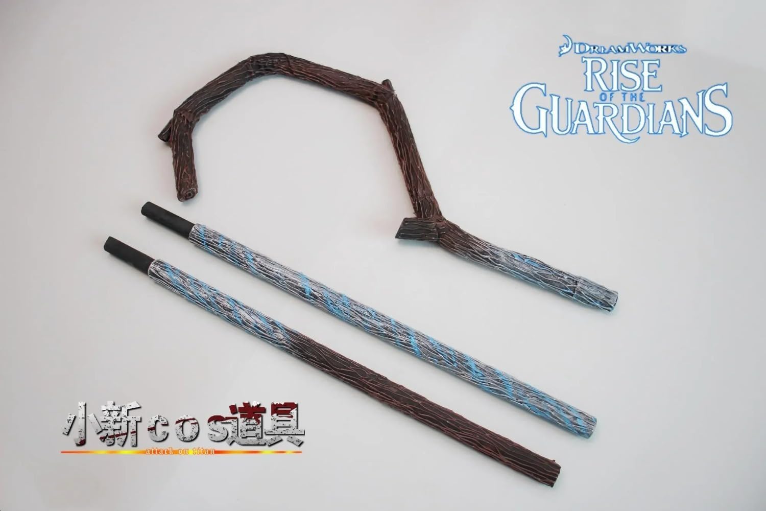 Jack Frost Staff Cosplay Props Accessory Halloween Prop Model for Anime Lovers