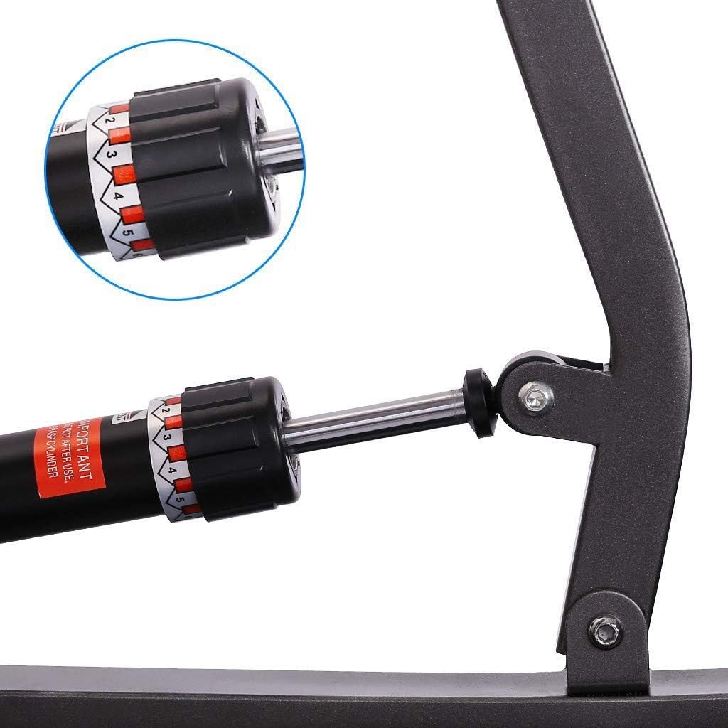 Home Rowing Machine Multi-Function Rowing Machine for Home Use Squat Assist Row-Ride Trainer for Squat Exercise and Glutes Workout Waist Supine Board Sit Up Bench Push Ups Fitness Equipment