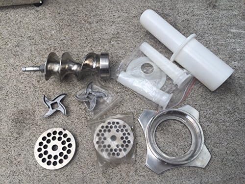 MEAT GRINDER stainless steel ONE YEAR WARRANTY 1 HP 110 V