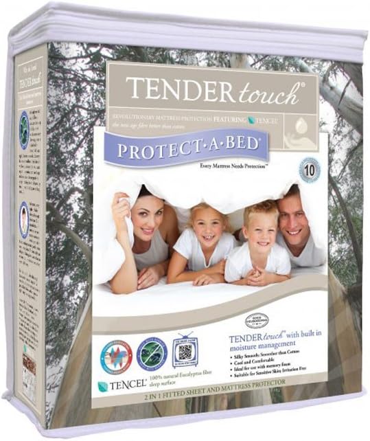 Protect A Bed - Tender Touch - Luxury 100% Waterproof Mattress Protector - Double (135 x 190 cm)