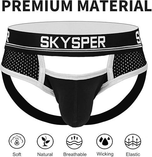 Miniatura 5 de SKYSPER Correa atlética para hombre con correa para hombre ropa interior sexy