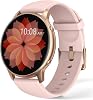 Womens Smartwatch 1.28 inch Touchscreen Fitness Watch IP68 Waterproof Sports Watch Pedometer with Heart Rate SpO2 Sleep Monitor for iOS and Android