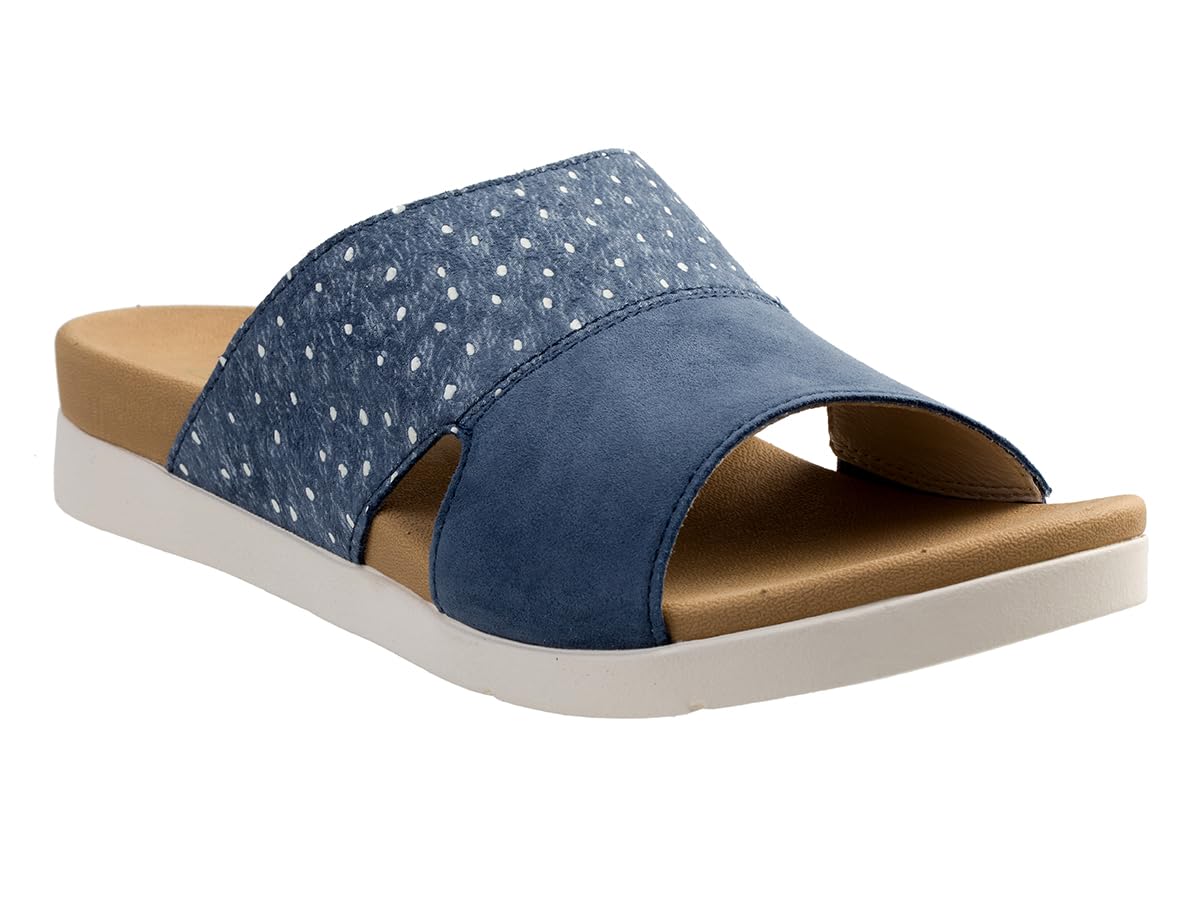 Spenco Women's Dawn Ostrich Slide Sandal
