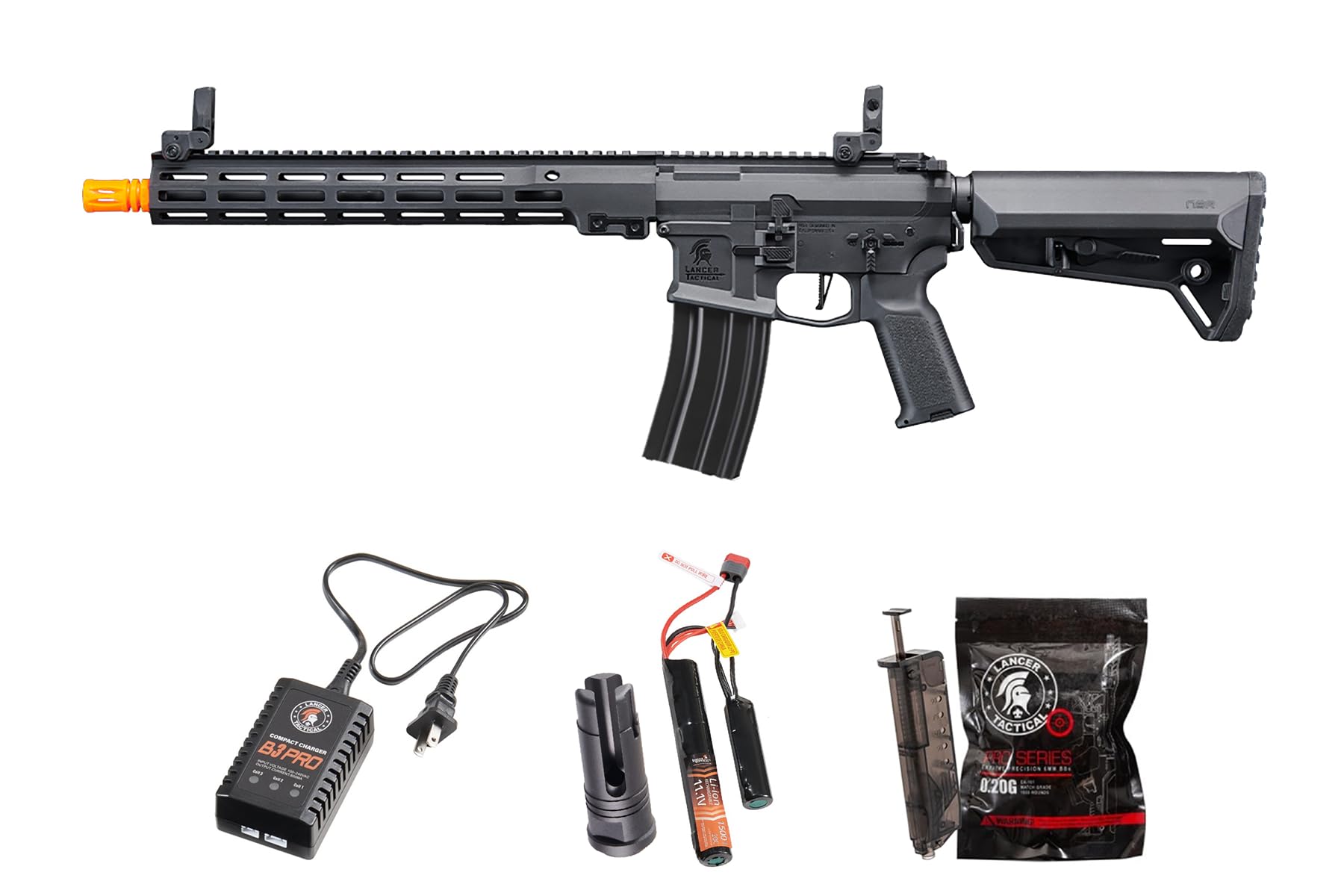 Airsoft Aeg Lancer Tactical GEN2 Interceptor SPR M4 AEG Airsoft Rifle ...