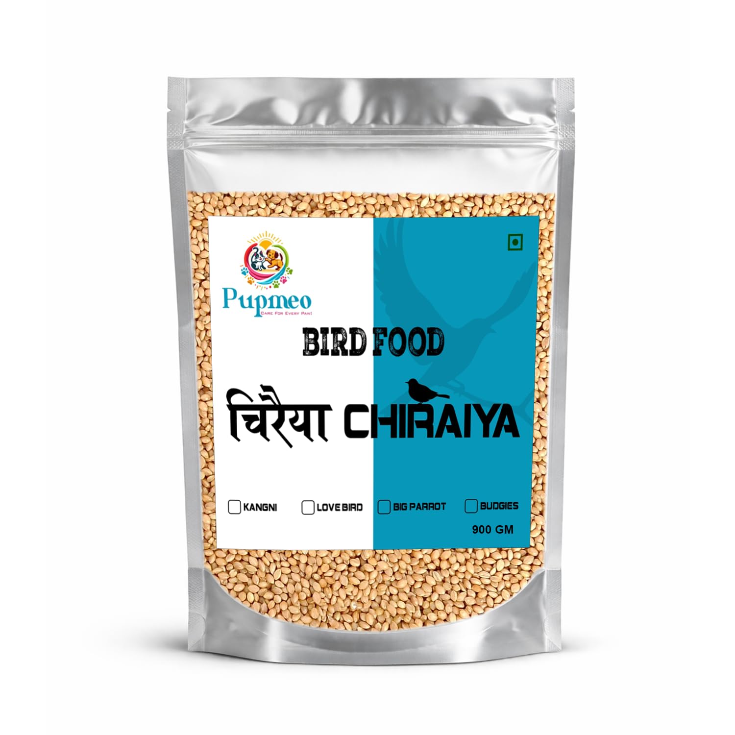 Pupmeo Kangni Bird Food 900g – Premium Foxtail Millet Seeds for Budgies, Lovebirds, Cockatiels & Finches | High Fiber, 100% Natural, Vitamin & Mineral Enriched Daily Diet for Shiny Feathers-image-28