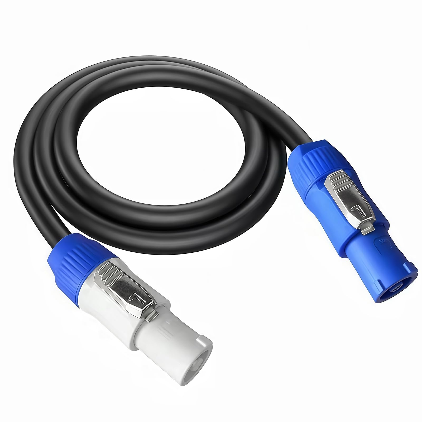 1 x zewnętrzny wodoodporny kabel zasilający 3 x 1,5 mm², elastyczna gumowa osłona do ruchomych głowic, stojaków audio scenicznych i instalacji tymczasowych (10 metrów)