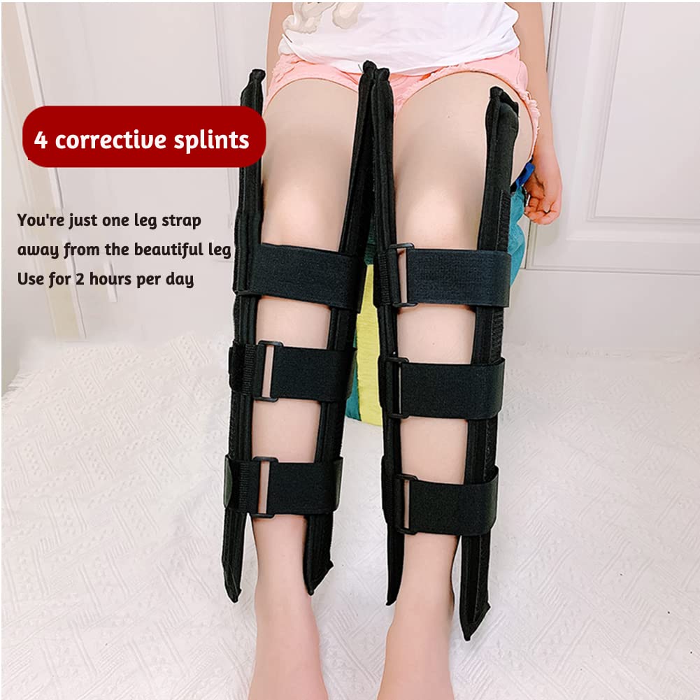 Corrector De Postura De Piernas, Ajustable O-Leg X-Leg Cinturón De Corrección Pierna Recta Adultos Niños Bebé Niña Belleza Cinta para Enderezar La Pierna