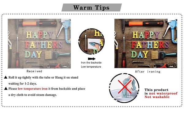 LTLYH 7x5ft Happy Father's Day Photography Background Fixing Tools Backdrops Retro Wood Photo Studio Background Prop Backdrop Fathers Day Decoration A100 by LTLYH - Used condition - Image 5
