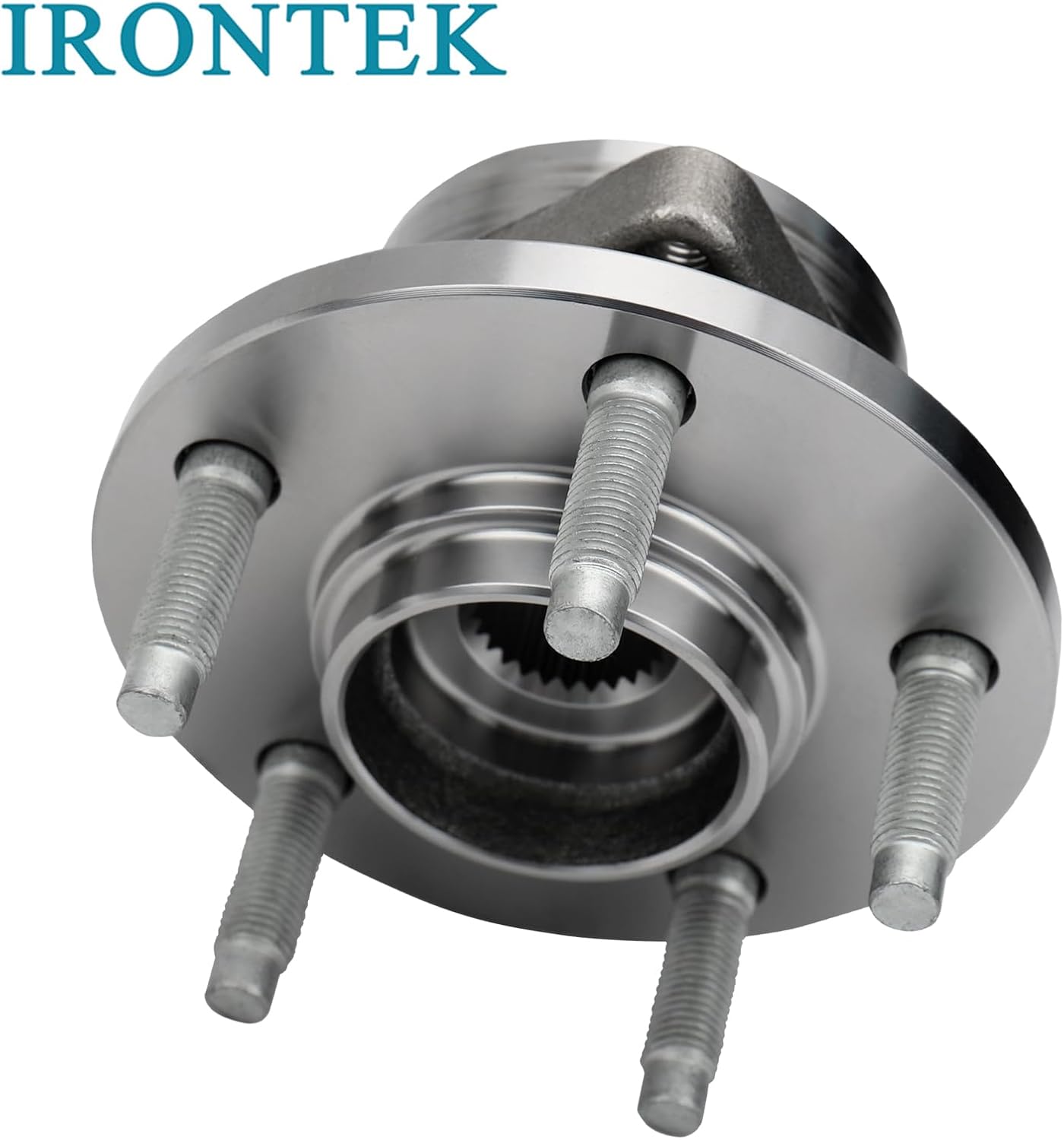 IRONTEK Front Wheel Hub and Bearing Assembly 513100 Compatible for Ford 1996-2007 Taurus, for Lincoln 1995-2002 Continental, for Mercury 1996-2005 Sable, 5 Lugs Wheel Hub Assembly 2 PCS