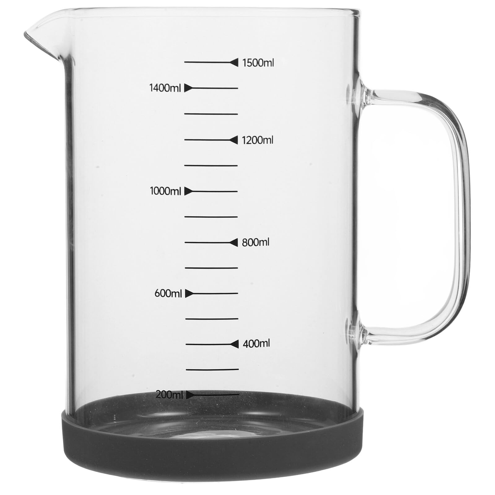 Misurino da Cucina in Vetro da 1500ml con Manico e Beccuccio