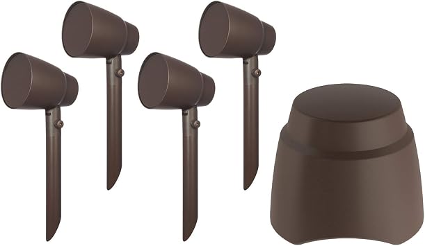 SPEAKERCRAFT SC-TERR-4.1-HS 100mm All-Weather Outdoor Speaker Kit with 8a 200mm Hardscape Subwoofer