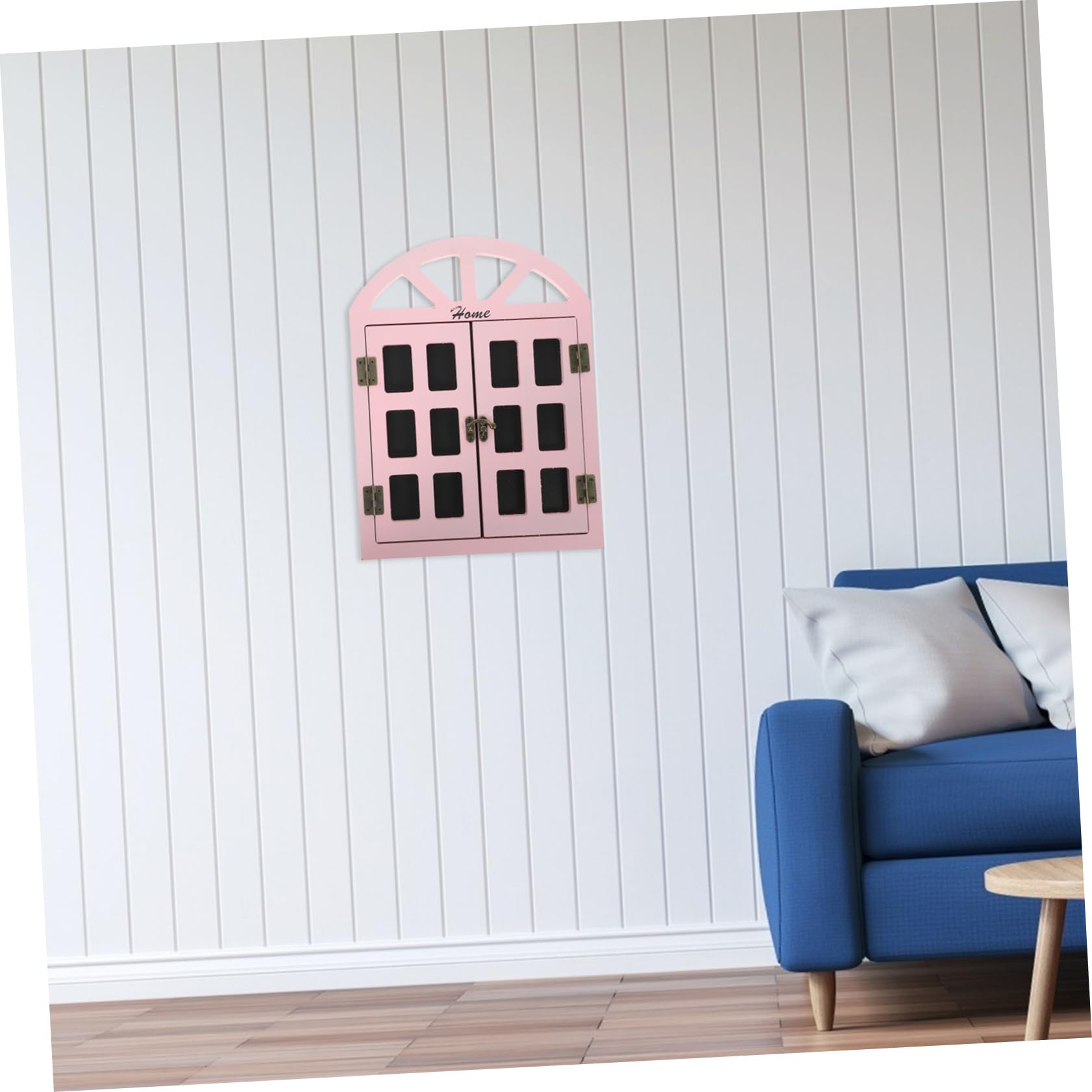 Kleine Holz Kreidetafel zum Aufhängen, Rosa, 1 Stück | Dekorative Fensteroptik für Hochzeit und Zuhause, Beschreibbar, Wiederverwendbar, Leicht zu Reinigen